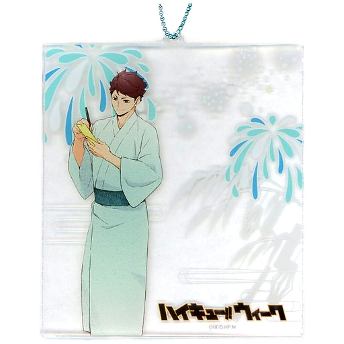 Toru Oikawa Haikyu!! Acrylic Card Keychain Haikyu!! Week 2021 in Sendai Forus Limited [USED]
