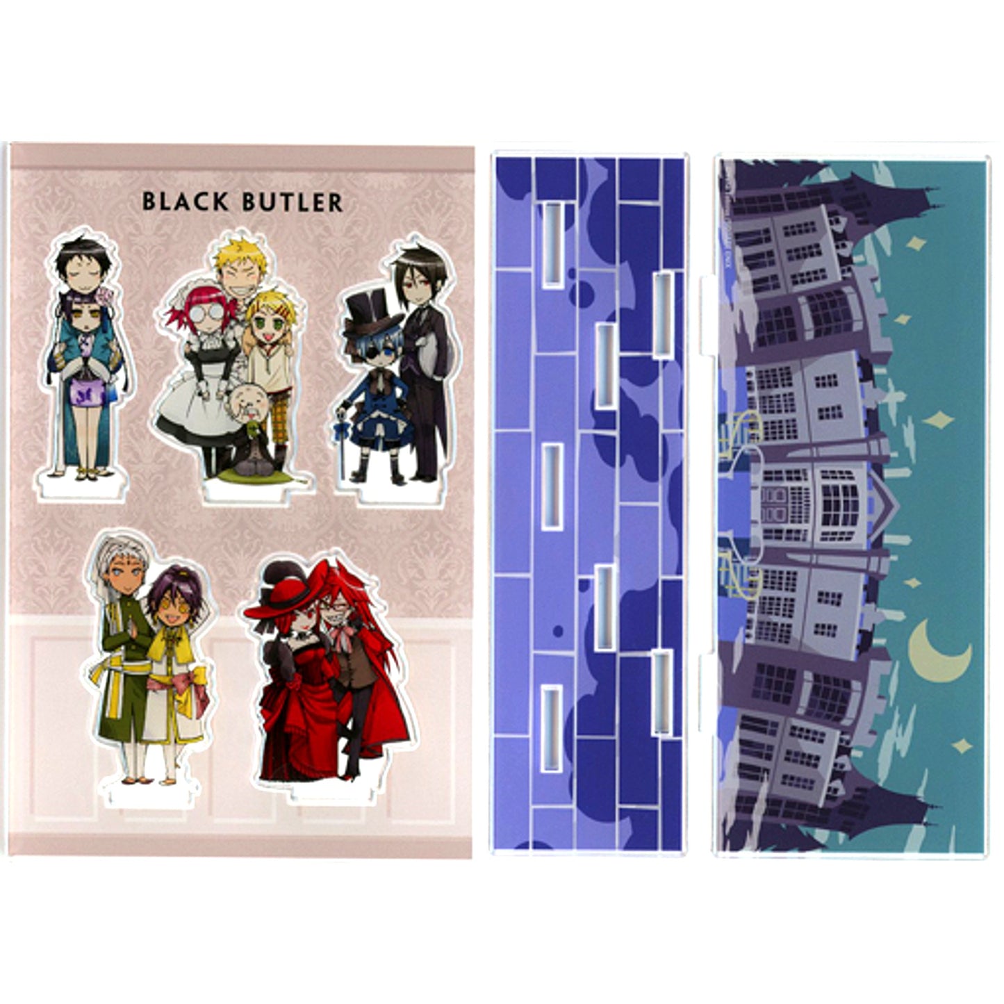 Group Acrylic Diorama Stand Black Butler Exhibition Rich Black Black Butler Black Label [USED]