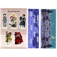 Group Acrylic Diorama Stand Black Butler Exhibition Rich Black Black Butler Black Label [USED]