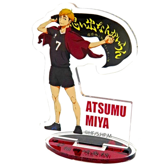 Atsumu Miya Haikyu!! Banner Illustration B Acrylic Stand [USED]