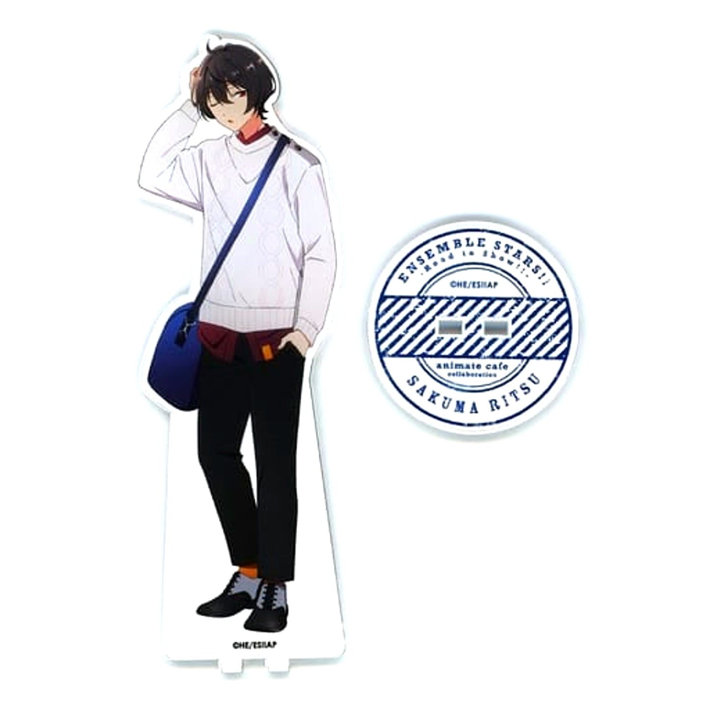 Ritsu Sakuma Ensemble Stars!! Road to Show!! Special Screening Version x animatecafe Part 1 Big Acrylic Stand Road to Show!! ver. [USED]
