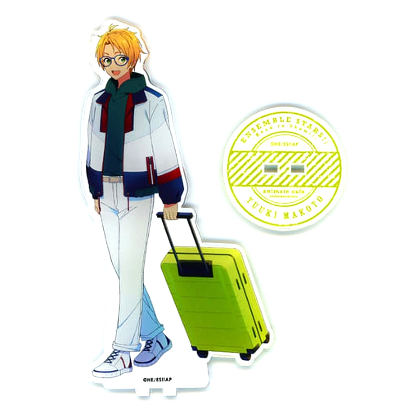 Makoto Yuuki Ensemble Stars!! Road to Show!! Special Screening Version Big Acrylic Stand animatecafe Vol.1 [USED]