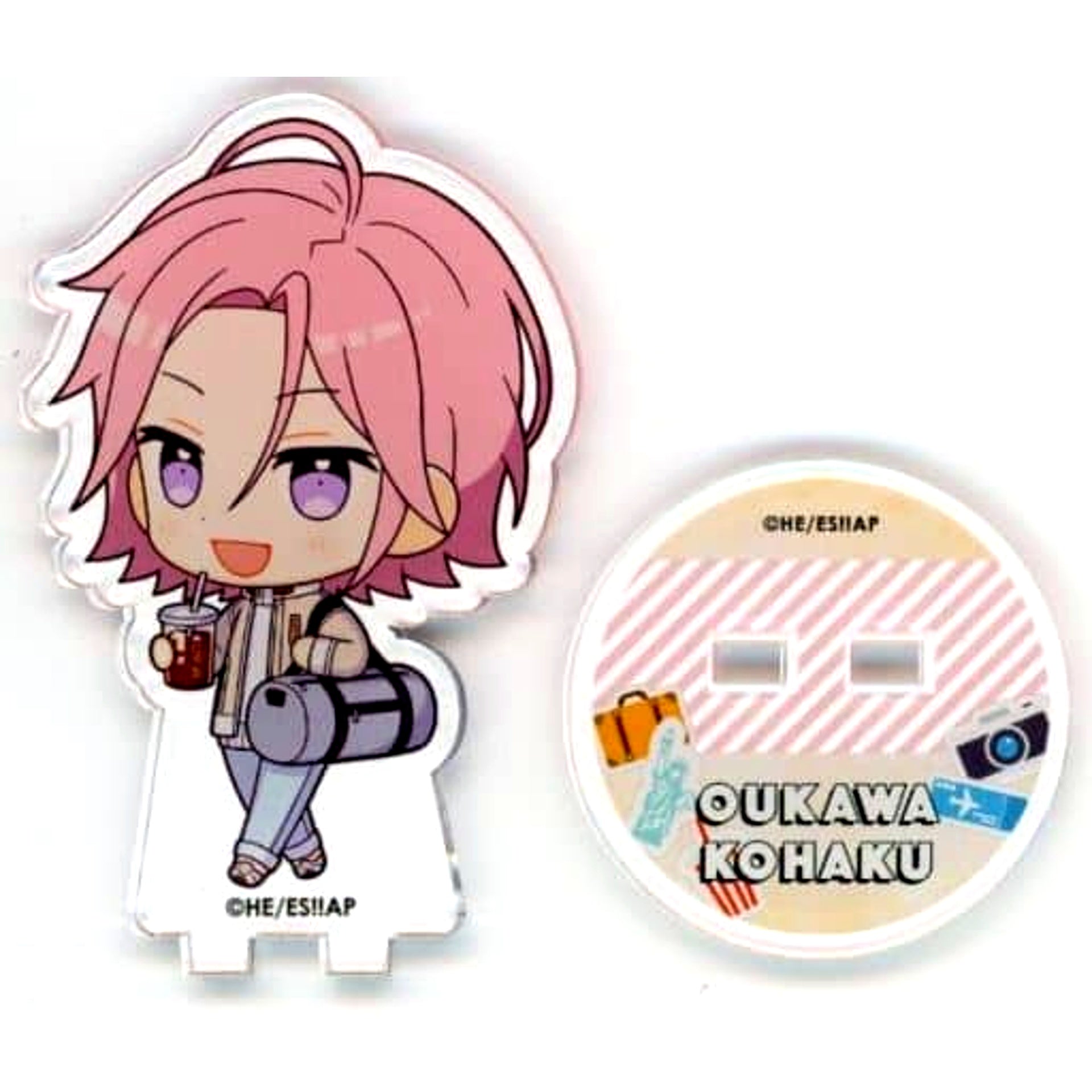 Kohaku Oukawa Ensemble Stars!! Road to Show!! Special Screening Version x animatecafe Part 1 Trading Acrylic Stand Road to Show!! ver. [USED]