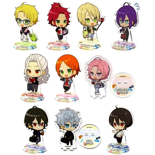 Set of 10 Ensemble Stars!! Road to Show!! Trading Acrylic Stand Road to Show!! Ver. Special Screening animatecafe 1st [USED]
