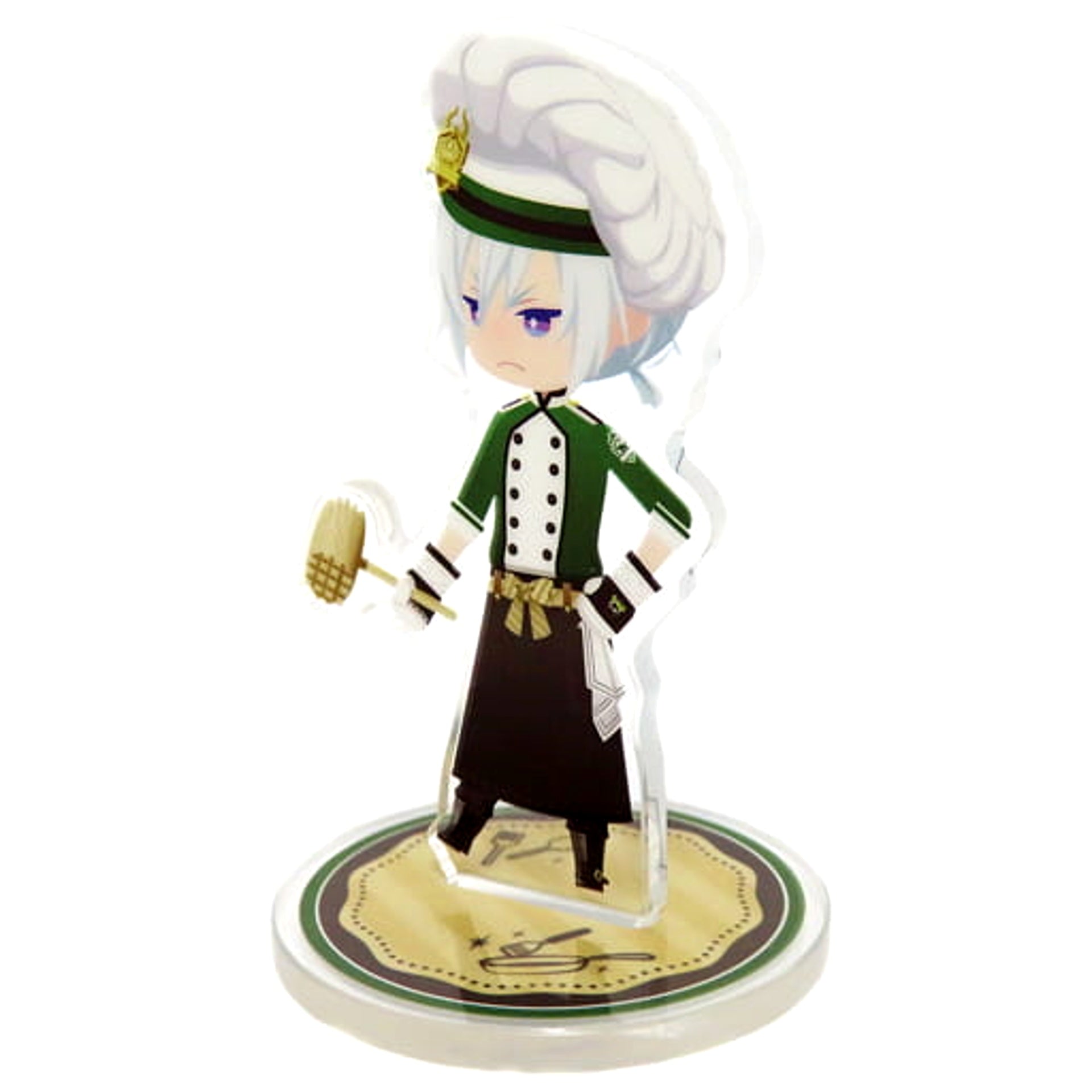 Disney Twisted-Wonderland Exhibition A World Born from Villains Silver Mini Acrylic Stand Collection Acrylic Stands [USED]