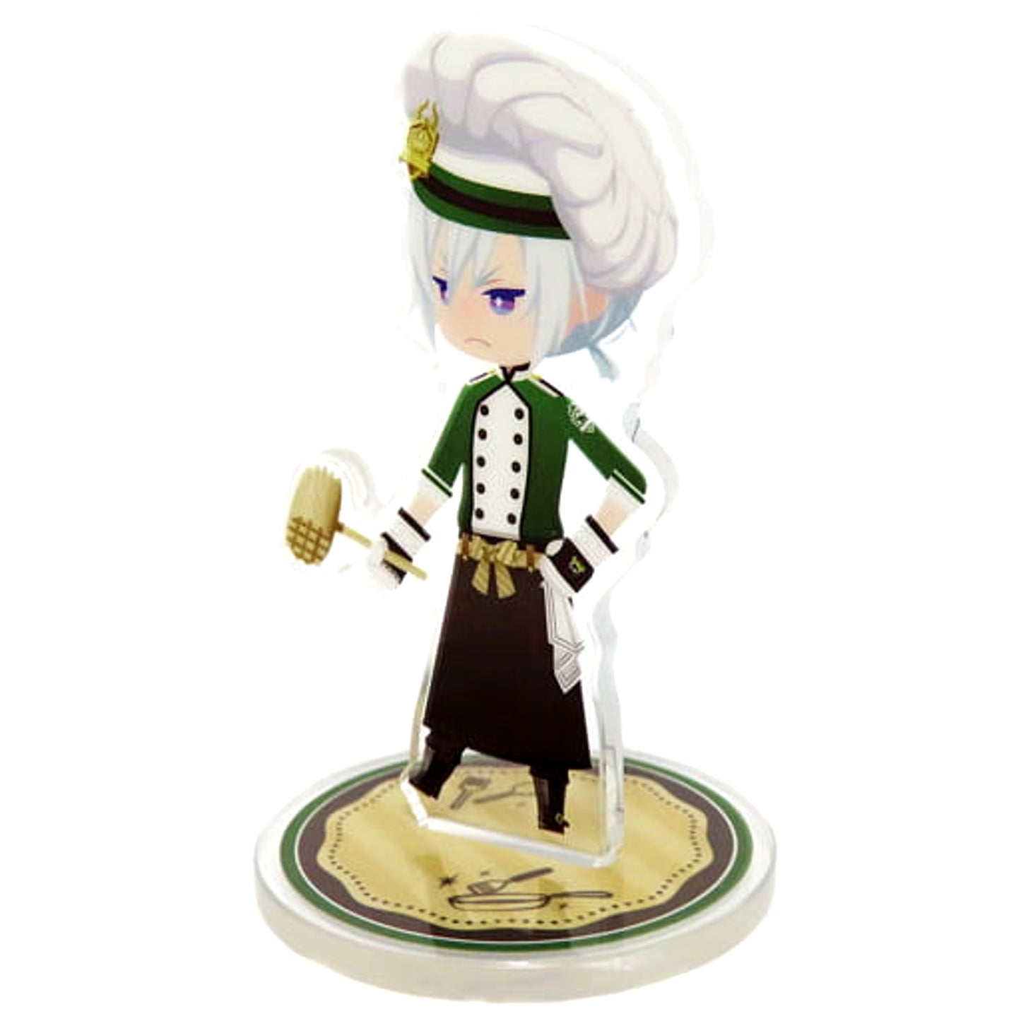 Disney Twisted-Wonderland Exhibition A World Born from Villains Silver Mini Acrylic Stand Collection Acrylic Stands [USED]