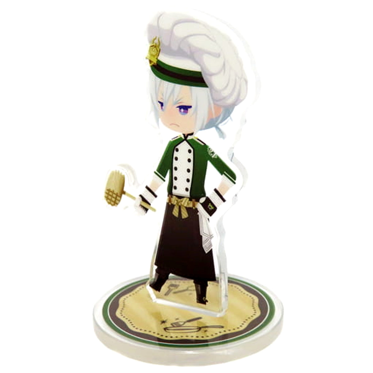 Disney Twisted-Wonderland Exhibition A World Born from Villains Silver Mini Acrylic Stand Collection Acrylic Stands [USED]
