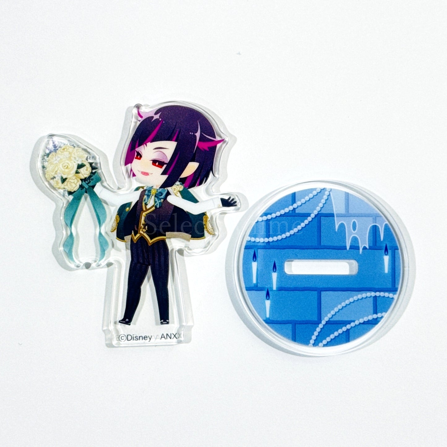 Disney Twisted-Wonderland Exhibition The World Born From the Villains Lilia Vanrouge Mini Acrylic Stand Collection Acrylic Stands [USED]