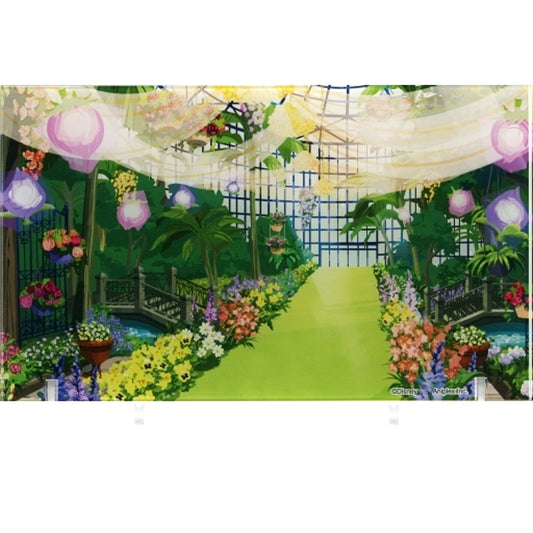 Disney Twisted Wonderland Exhibition The World Born from Villains Fairy Gala Background Acrylic Stand [USED]