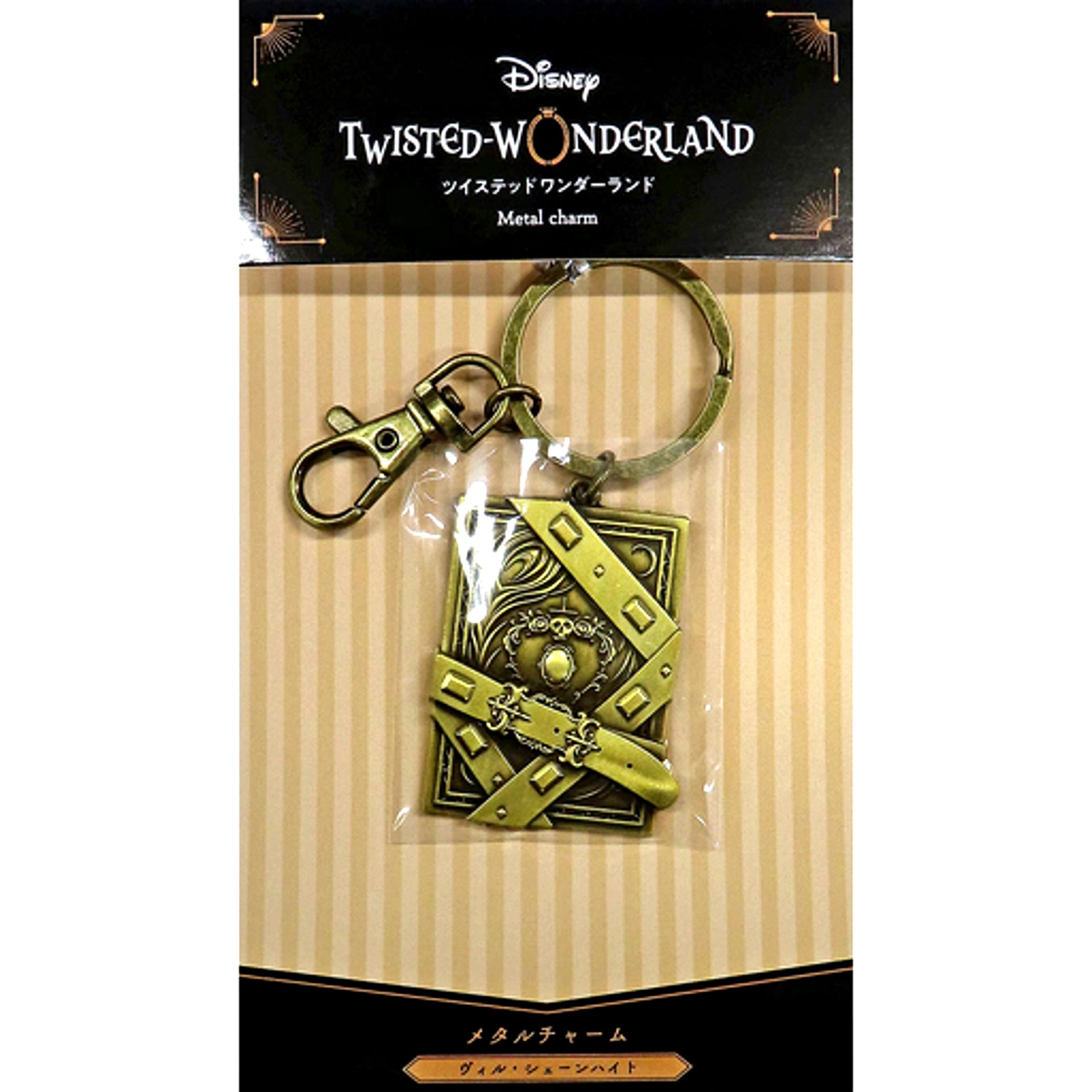 Vil Schoenheit Disney Twisted-Wonderland Metal Charm Exhibition The World Born from Villains [USED]