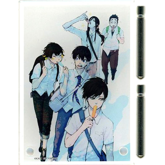 Group School Uniform A7 Acrylic Plate Blue Lock x PRINCESS CAFE Atari-tsuki Can Badge Kuji Vol.1 Atari Prize [USED]
