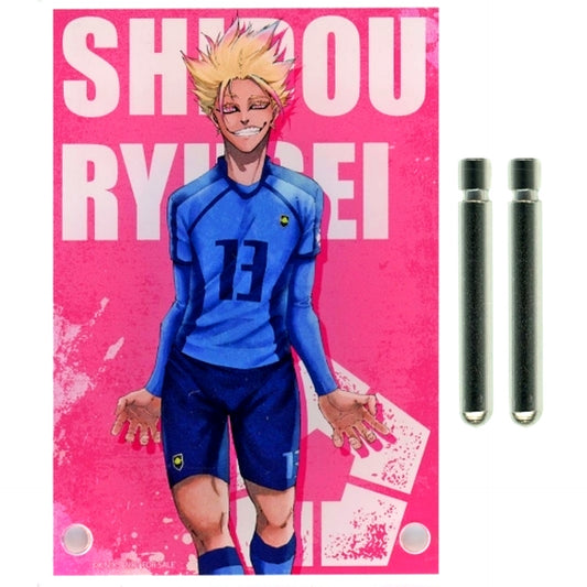 Ryusei Shidou Winning Prize Blue Lock x Princess Cafe A7 Acrylic Plate [USED]