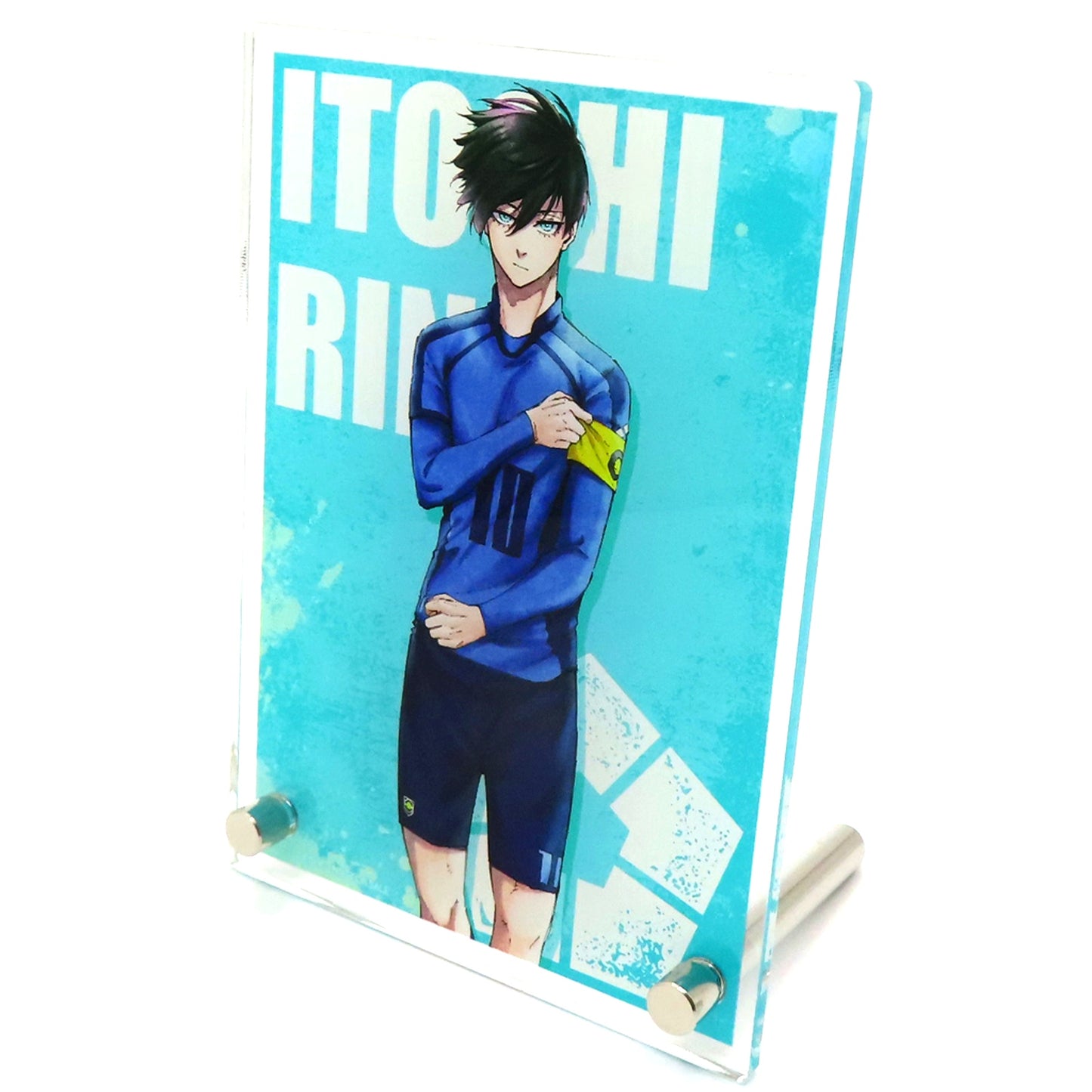 Rin Itoshi Winning Prize Blue Lock x Princess Cafe A7 Acrylic Plate [USED]