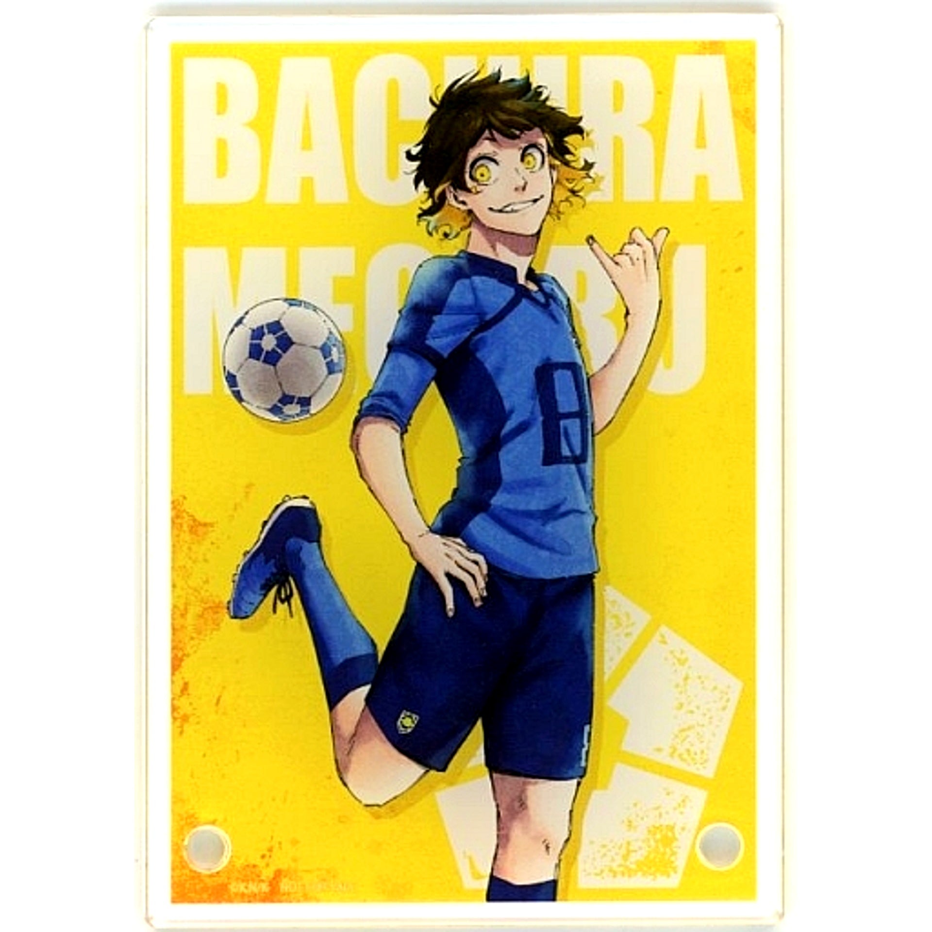 Meguru Bachira Blue Lock x Princess Cafe Winning Lottery Vol. 2 Prize A7 Acrylic Plate [USED]