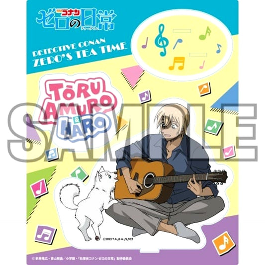 Toru Amuro Halo Detective Conan: Zero's Tea Time Acrylic Stand Round Base [USED]
