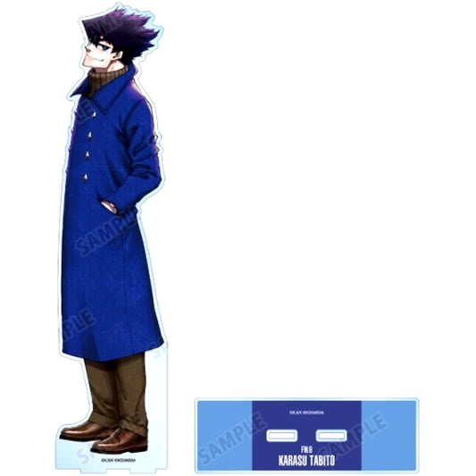 Tabito Karasu Casual Outfit Jumbo Acrylic Stand Blue Lock [USED]