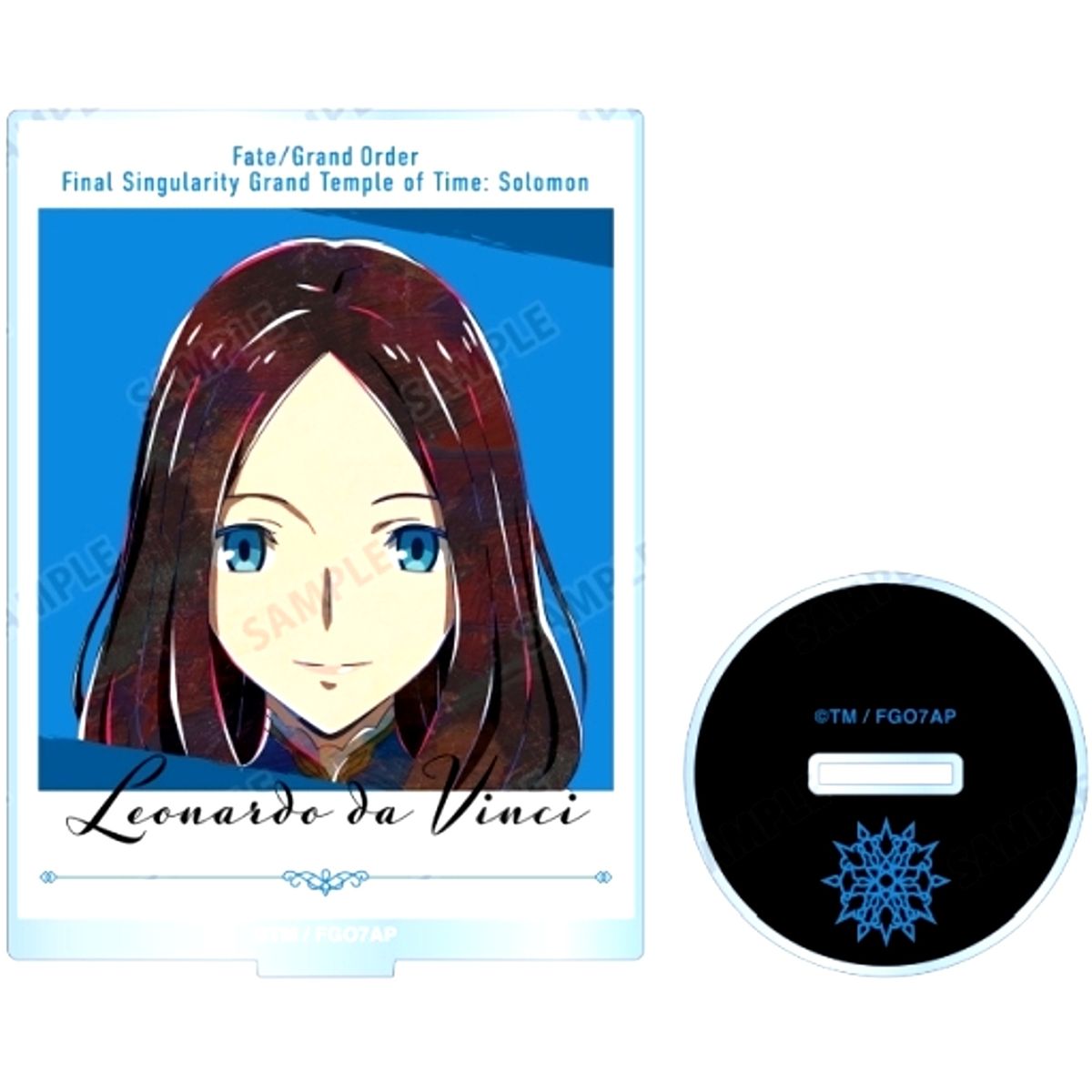 Leonardo da Vinci Fate/Grand Order: Final Singularity Grand Temple of Time: Solomon Ani-Art Big Acrylic Stand [USED]