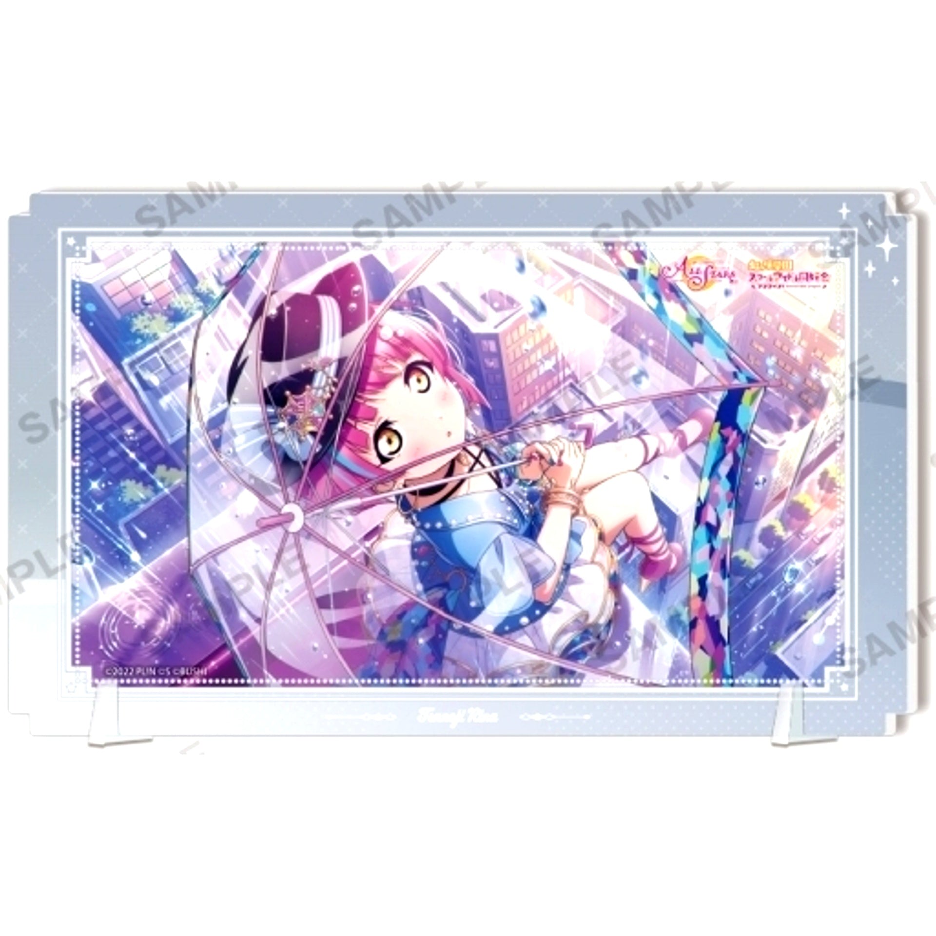 Rina Tennoji Plate Acrylic Stand Vol.2 Nijigasaki High School Idol Club Love Live! School Idol Festival ALL STARS [USED]