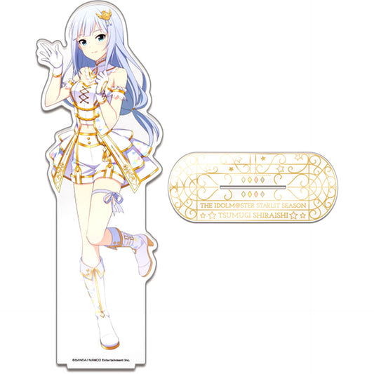 Tsumugi Shiraishi Colorful Session Super Huge Acrylic Stand Idolmaster Starlit Season [USED]