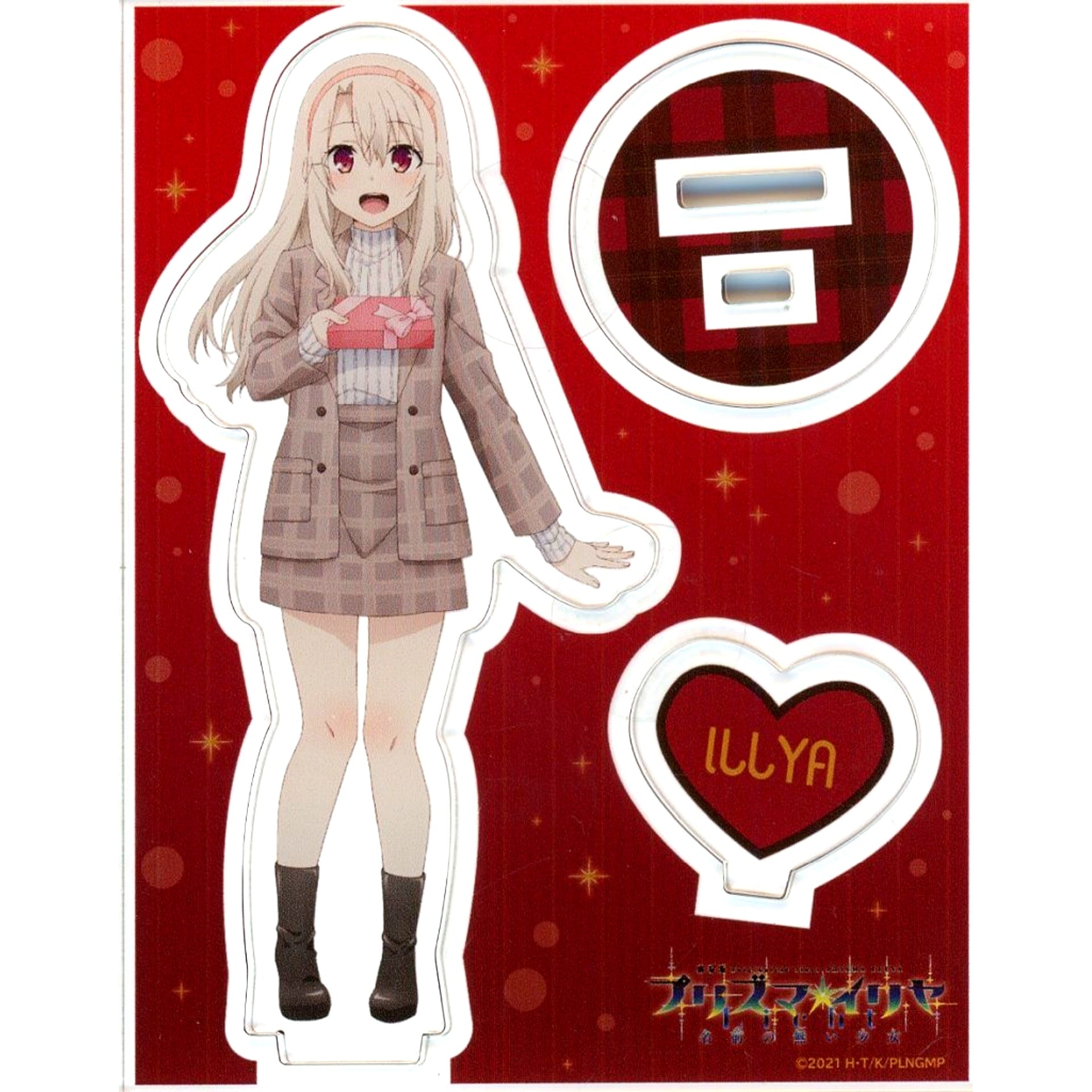 Illyasviel von Einzbern Fate/kaleid liner Prisma Illya Licht Nameless Girl Movie 2022 Valentine Acrylic Stand [USED]