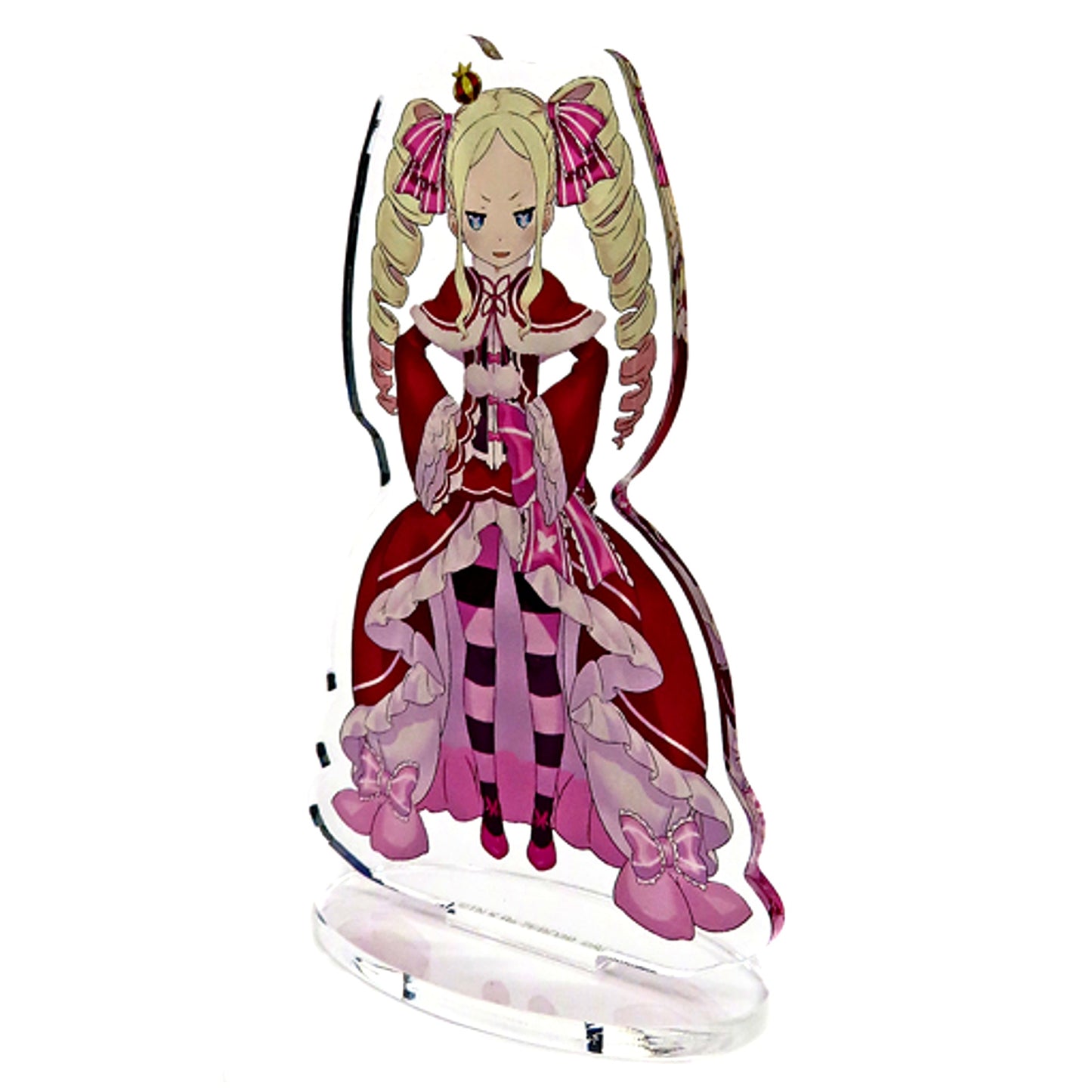 Beatrice Prize C-4 Re:ZERO -Starting Life in Another World- Lost in Memories SEGA Lucky Kuji ONLINE Acrylic Stand [USED]
