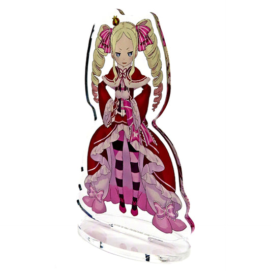 Beatrice Prize C-4 Re:ZERO -Starting Life in Another World- Lost in Memories SEGA Lucky Kuji ONLINE Acrylic Stand [USED]