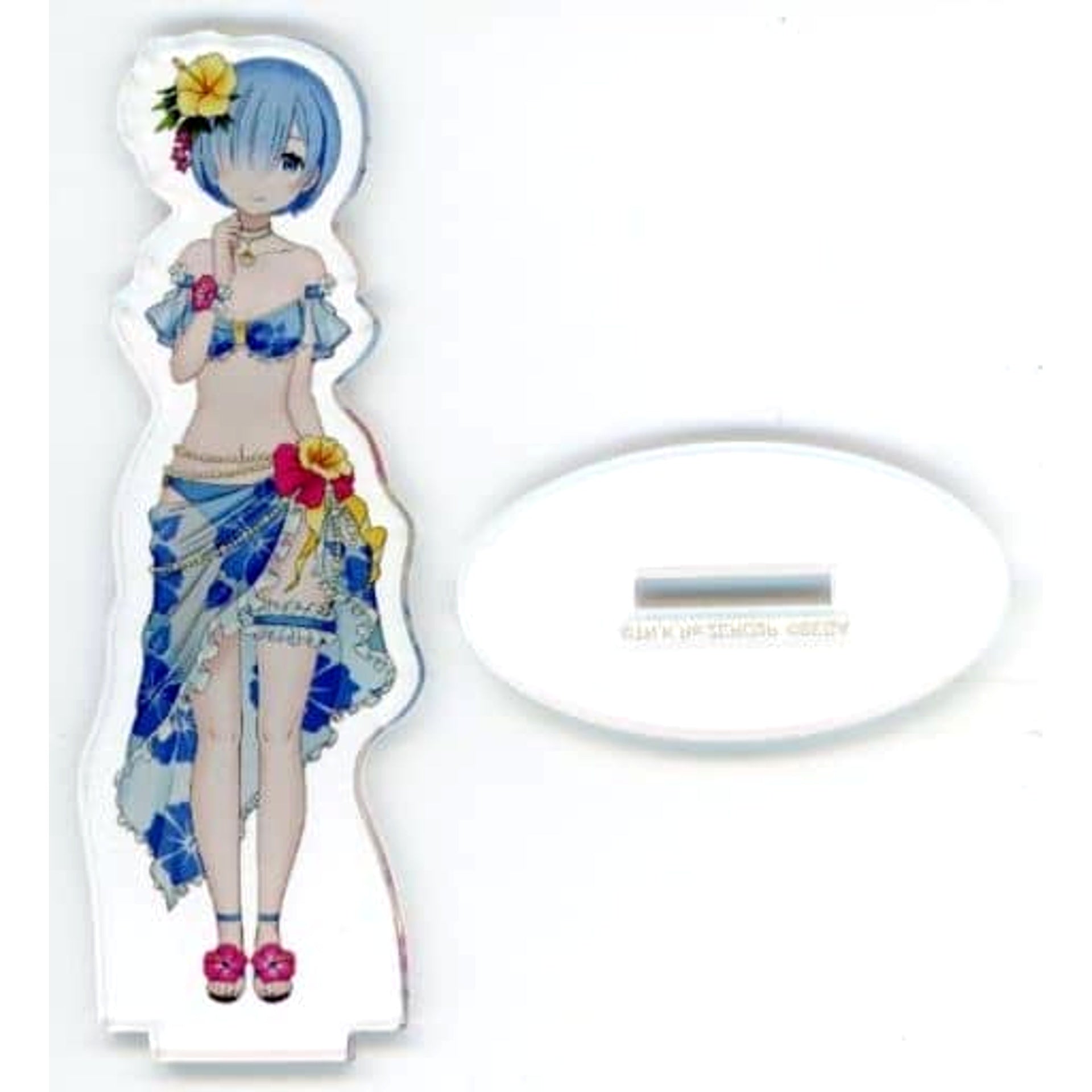 Re:ZERO -Starting Life in Another World- Lost in Memories Rem Swimsuit Sega Lucky Kuji Online Acrylic Stand Prize C-9 [USED]