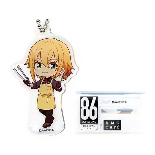 Theoto Rikka 86 Mini Character Acrylic Stand Keychain AMO CAFE Limited [USED]