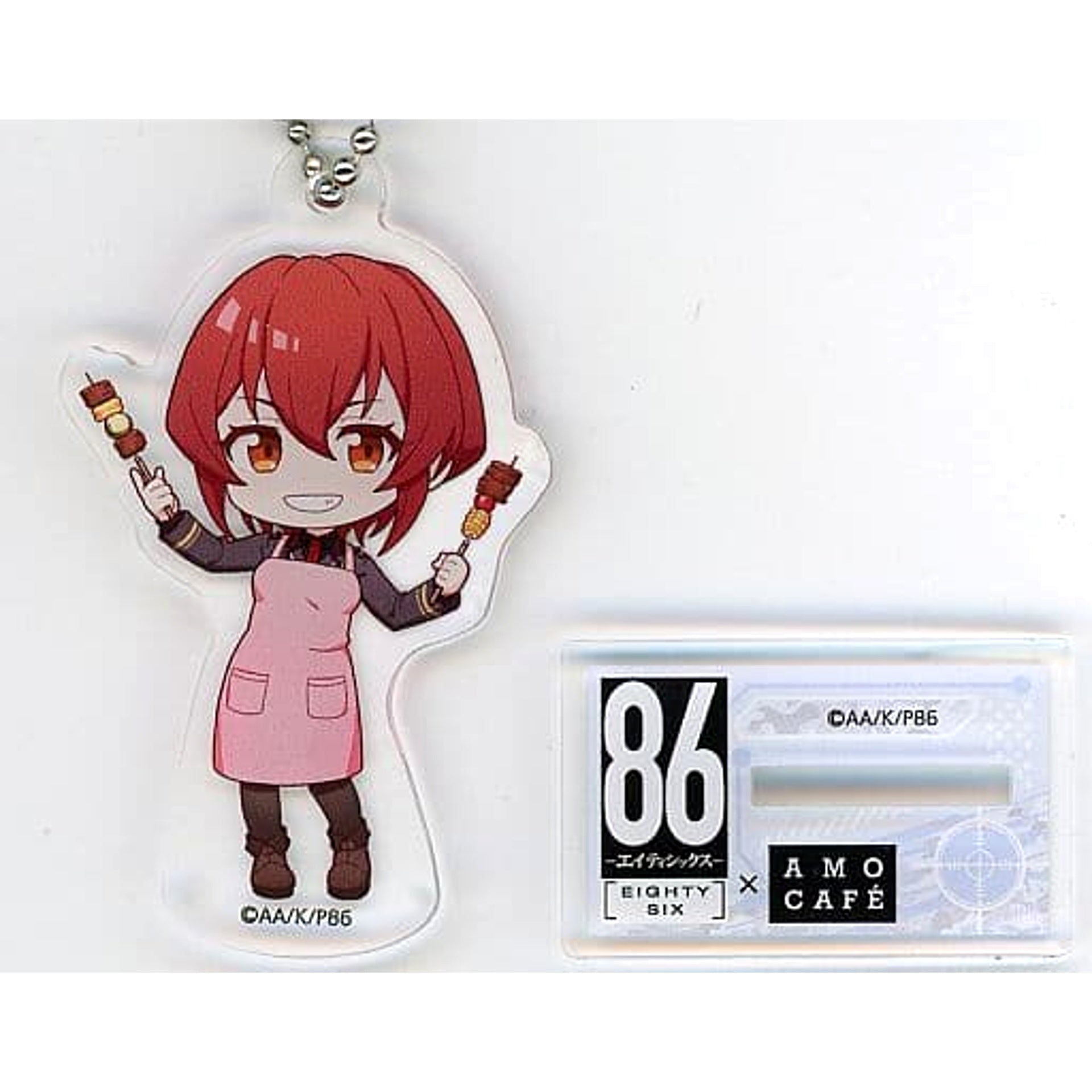 86 Kurena Kukumila Mini Character Acrylic Stand Keychain AMO CAFE Limited Acrylic Stands [USED]