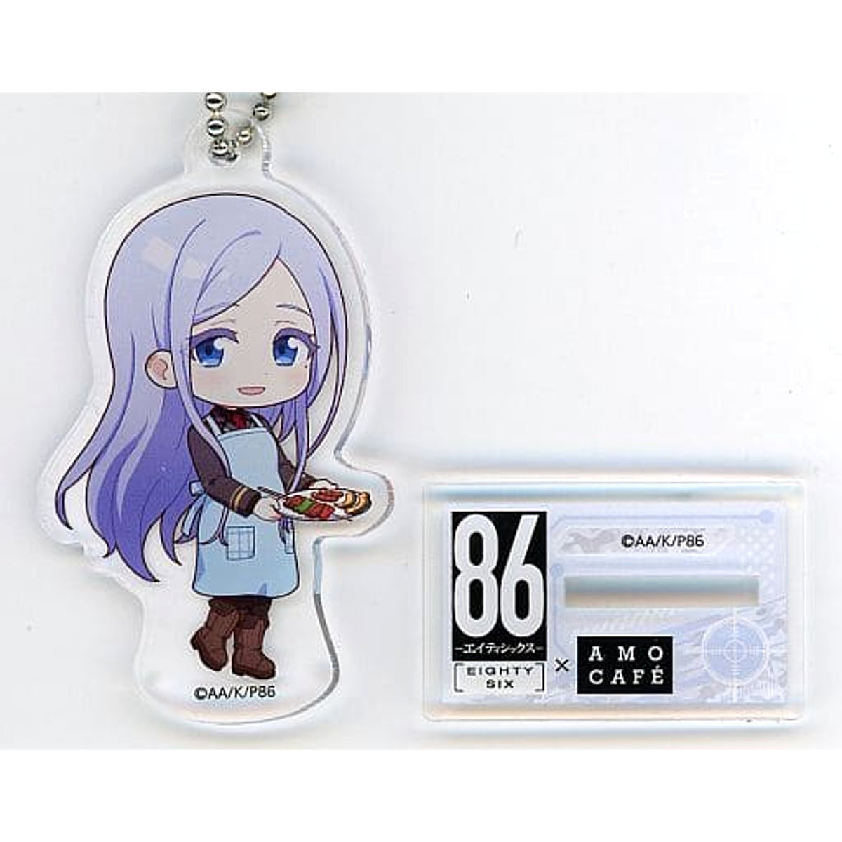 86 Anju Emma Mini Character Acrylic Stand Keychain AMO CAFE Limited Acrylic Stands [USED]