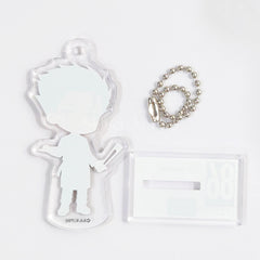 86 Raiden Shuga Mini Character Acrylic Stand Keychain AMO CAFE Limited Keychains [USED]