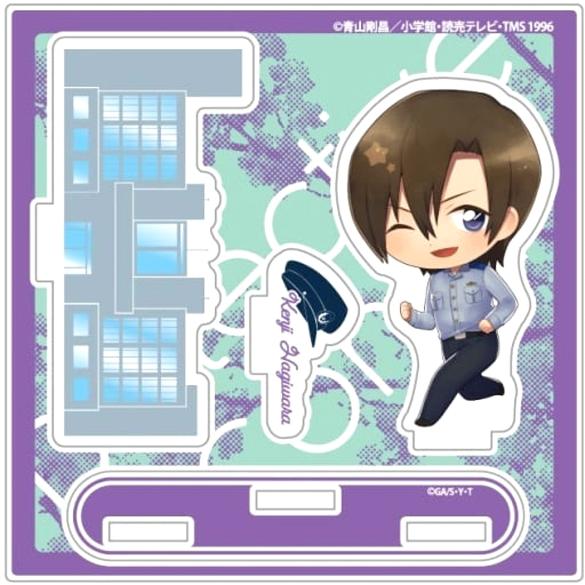 Detective Conan Kenji Hagiwara Defo-me Diorama Acrylic Stand Acrylic Stands [USED]