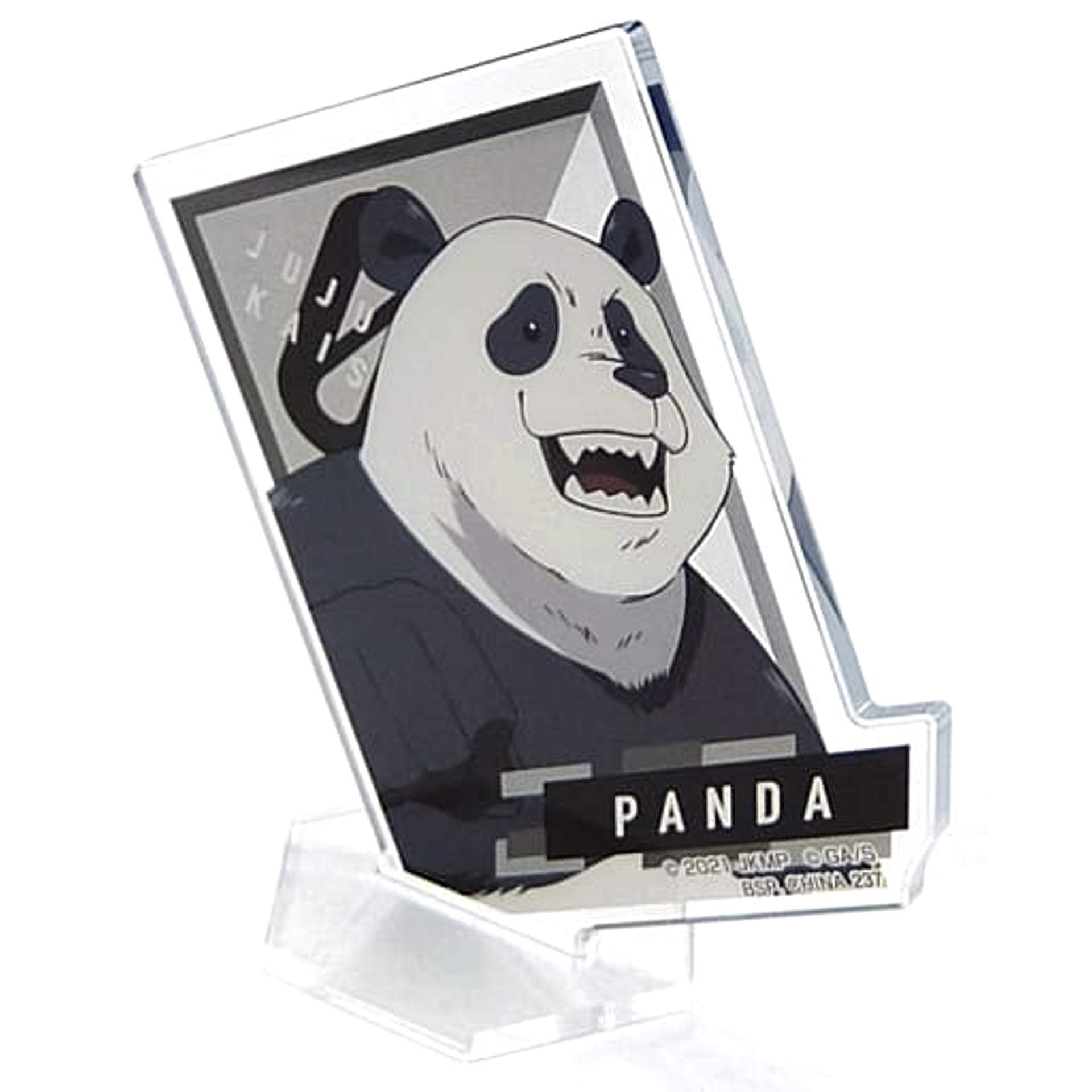 Ichiban Kuji Jujutsu Kaisen 0 The Movie Manifestation Panda Square Acrylic Stand Prize F Acrylic Stands [USED]