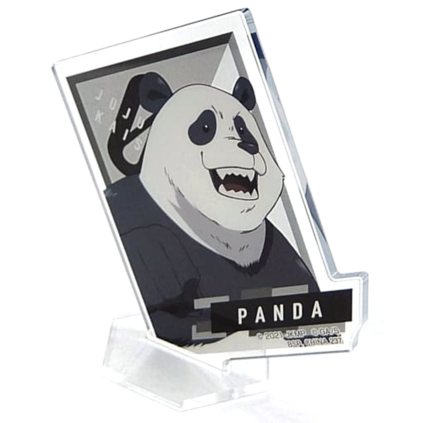 Ichiban Kuji Jujutsu Kaisen 0 The Movie Manifestation Panda Square Acrylic Stand Prize F Acrylic Stands [USED]