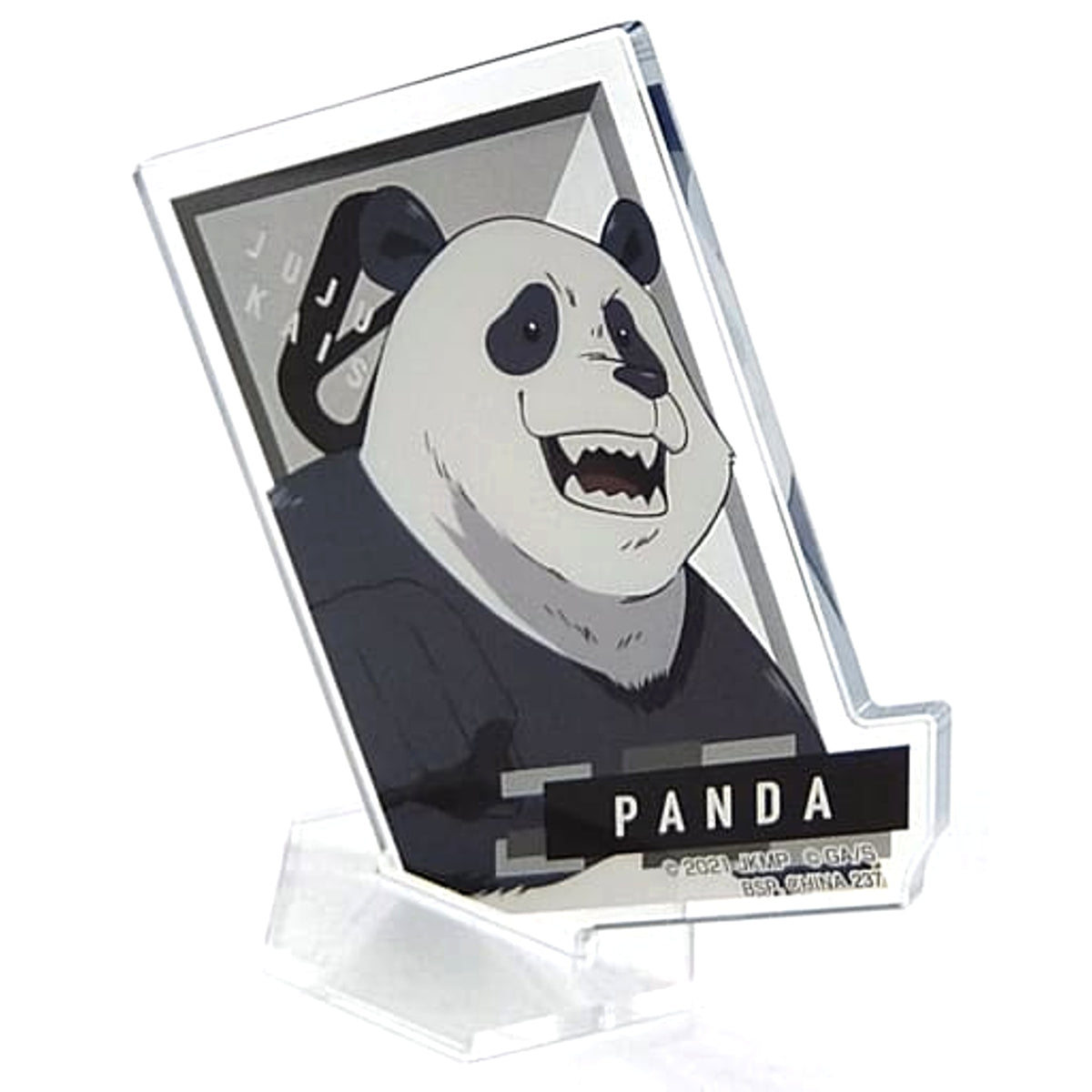Ichiban Kuji Jujutsu Kaisen 0 The Movie Manifestation Panda Square Acrylic Stand Prize F Acrylic Stands [USED]