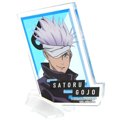 Jujutsu Kaisen 0 Satoru Gojo Square Acrylic Stand Ichiban Kuji Manifestation Prize F Acrylic Stands [USED]