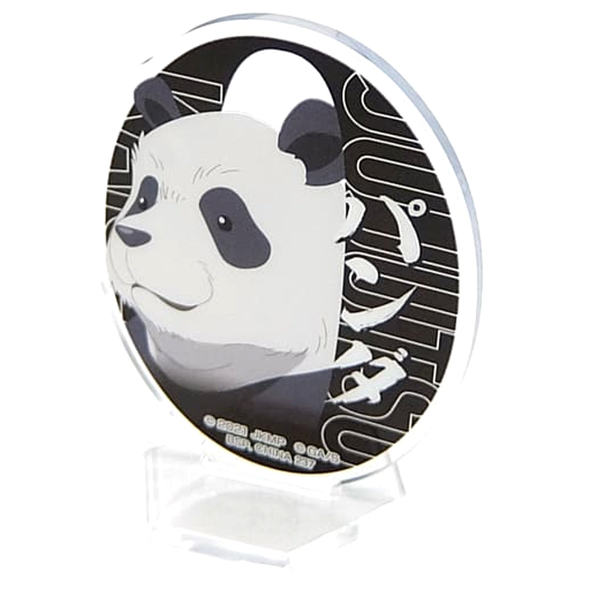 Ichiban Kuji Jujutsu Kaisen 0 Manifestation Panda Round Acrylic Stand Prize F Acrylic Stands [USED]