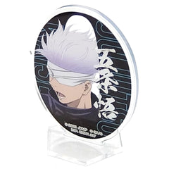 Ichiban Kuji Jujutsu Kaisen 0 Manifestation Satoru Gojo Round Acrylic Stand Prize F Acrylic Stands [USED]