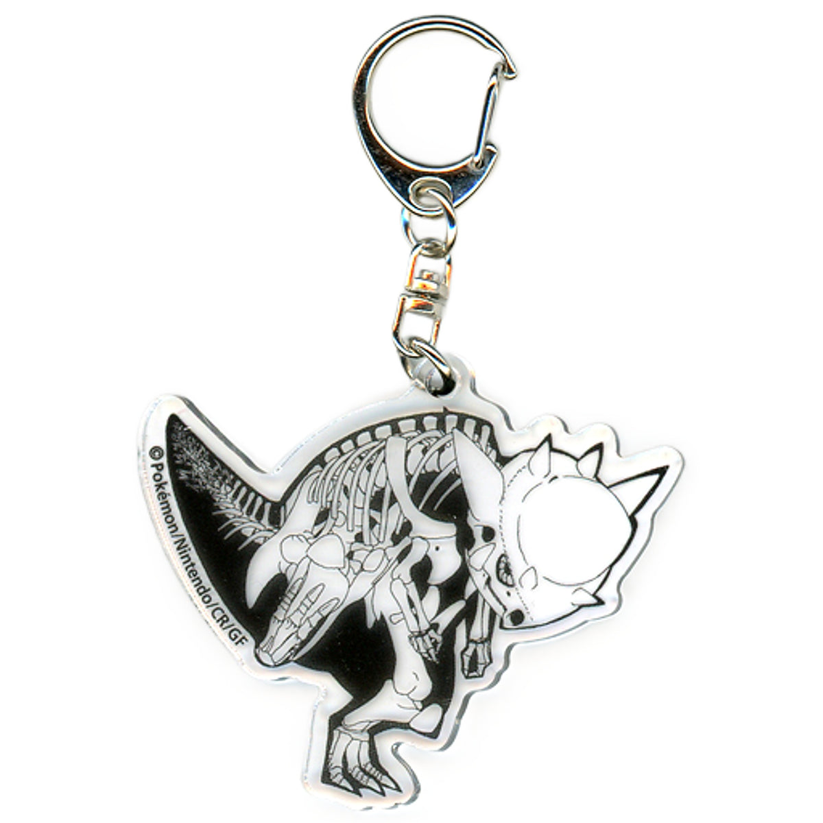 Rampardos Pokemon Acrylic Keychain Pokemon Fossil Museum Limited Key Chain [USED]