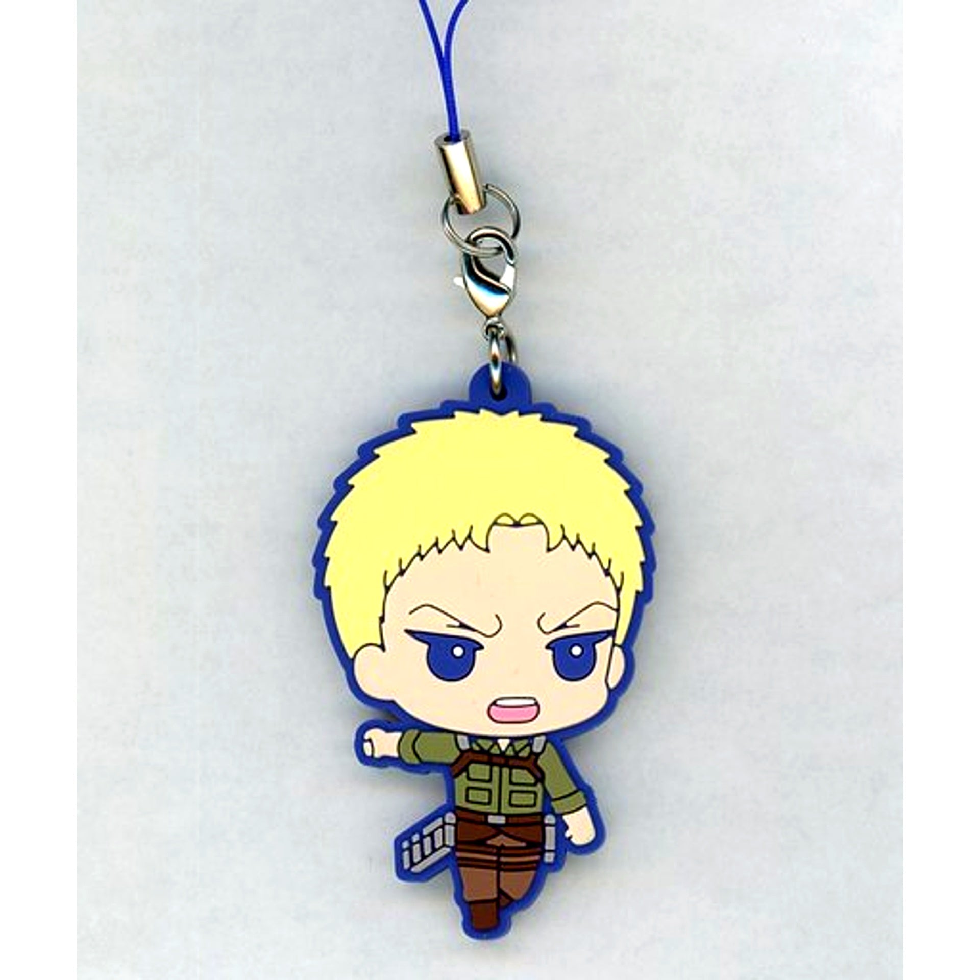 Reiner Braun Attack on Titan Iza Dakkan Capsule Rubber Mascot [USED]