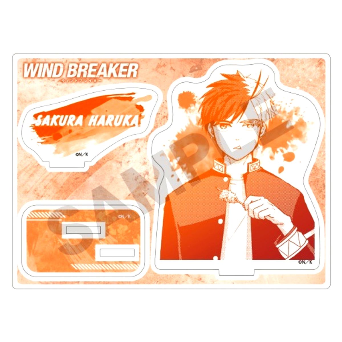 Haruka Sakura Acrylic Stand Wind Breaker [USED]