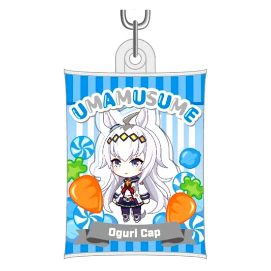 Oguri Cap Uma Musume Pretty Derby Air Fuwa Keychain [USED]