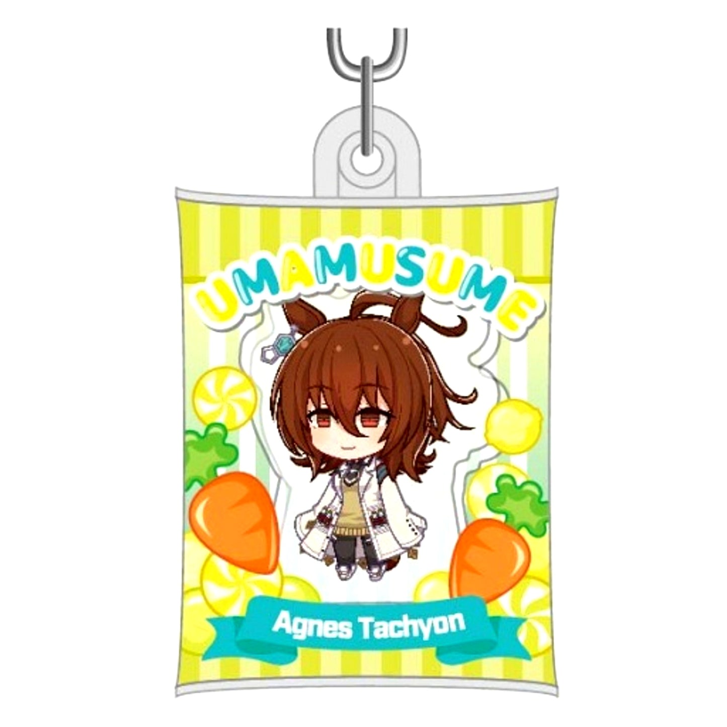 Agnes Tachyon Uma Musume Pretty Derby Air Fuwa Keychain [USED]