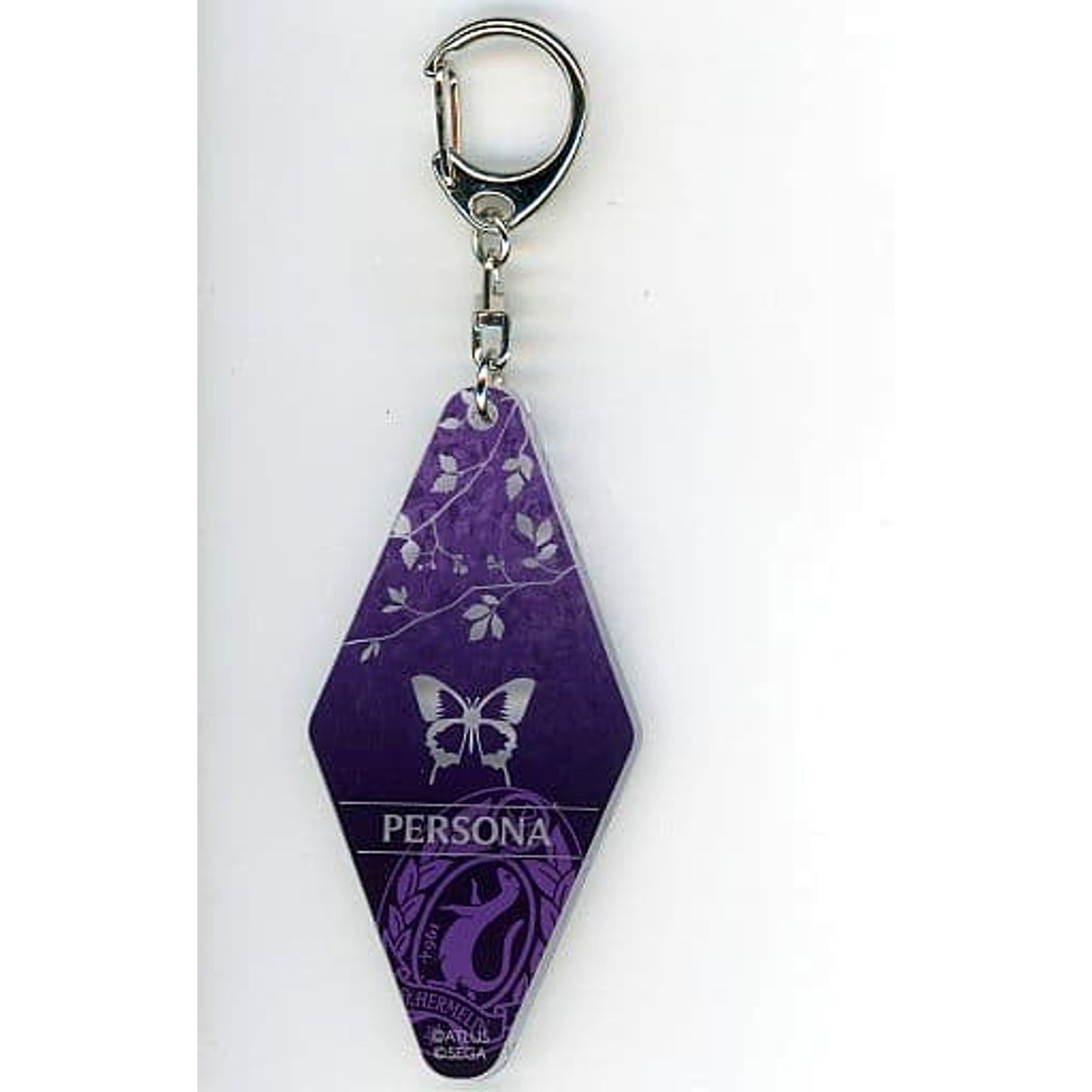 Revelations: Persona Motif Pattern Motel Keychain Persona 25th Anniversary Pop Up Shop in Marui Limited Keychains [USED]