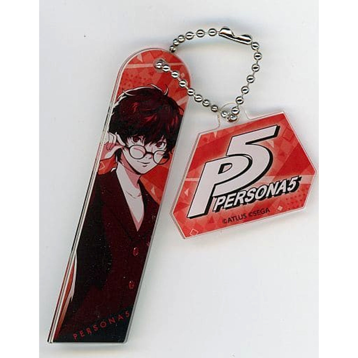 Persona 5 Protagonist Trading Locker Keychain Persona 25th Anniversary Pop-Up Shop in Marui Exclusive Keychains [USED]