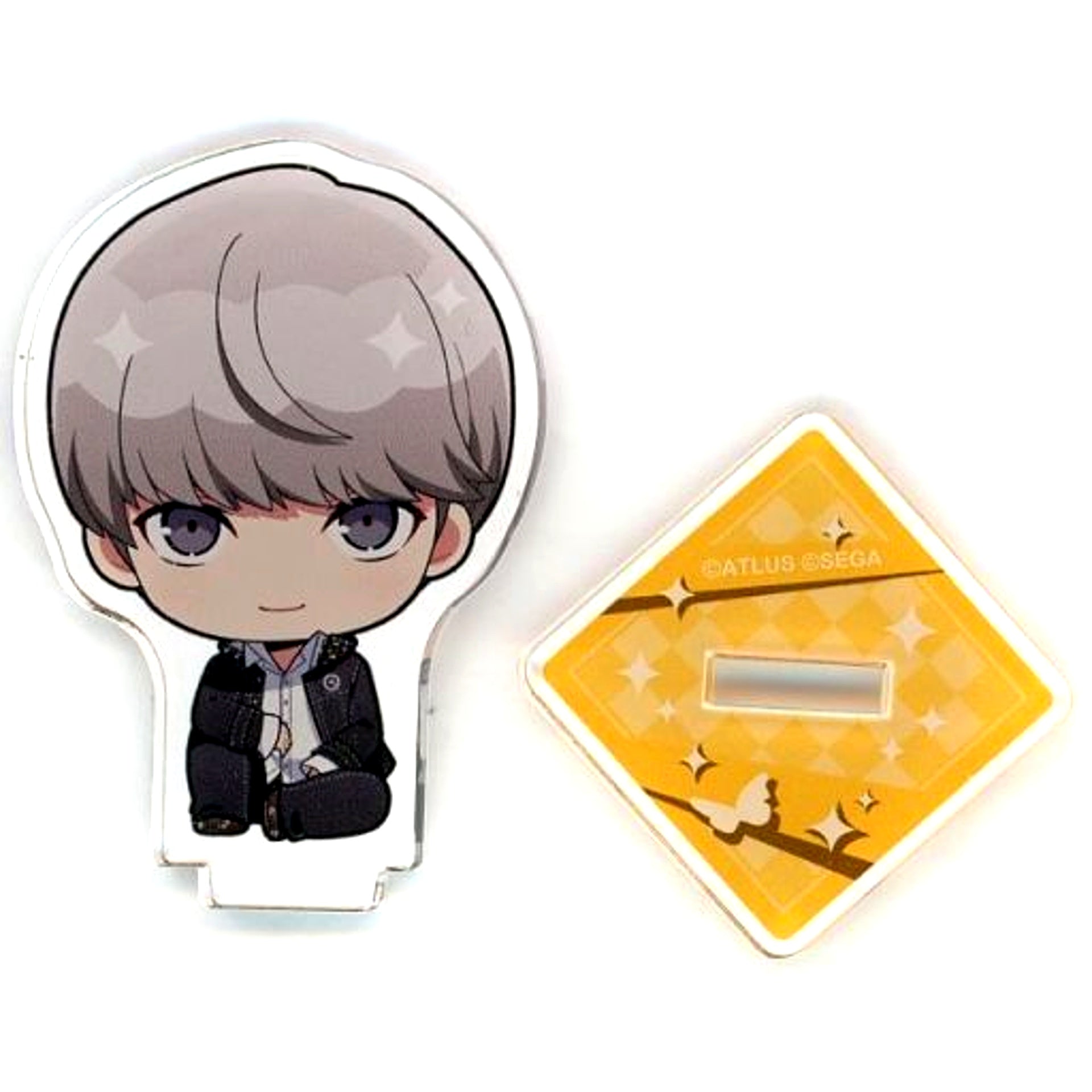 Protagonist Persona 4 Persona 25th Anniversary POP UP SHOP in Marui Yoiko-chan Trading Acrylic Figure [USED]