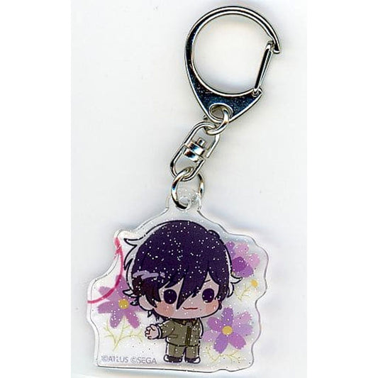 Revelations: Persona Protagonist 25th Anniversary Acrylic Keychain with Glitter Persona 25th Anniversary Pop-Up Shop in Marui Exclusive Keychains [USED]