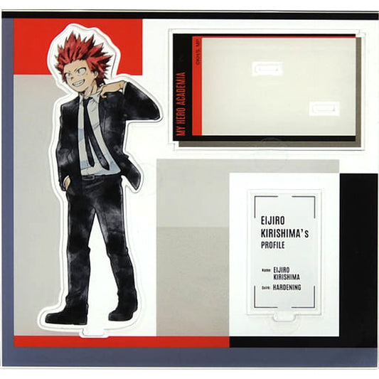 My Hero Academia Eijirou Kirishima Acrylic Stand Standing Illustration Suit Costume REGENERATION TOHO animation STORE baseyard tokyo REGENERATION My Hero Academia Exclusive Acrylic Stands [USED]