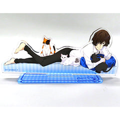 Osamu Dazai Prize C-1 Bungo Stray Dogs Covered in Cats Collection Rakuten Collection Acrylic Stand Figure [USED]
