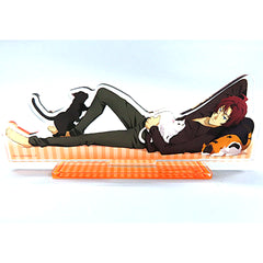 Sakunosuke Oda Prize C-2 Bungo Stray Dogs Covered in Cats Collection Rakuten Collection Acrylic Stand Figure [USED]